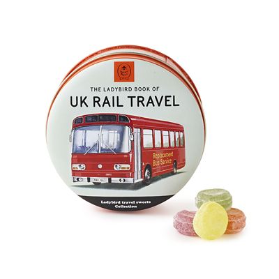 Mixed Fruit Travel Sweets – The Ladybird Book of UK Rail Travel – 150g image(1)
