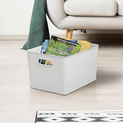 Tatay Baobab 15L & 22L Baskets with Lid Set - White image(3)