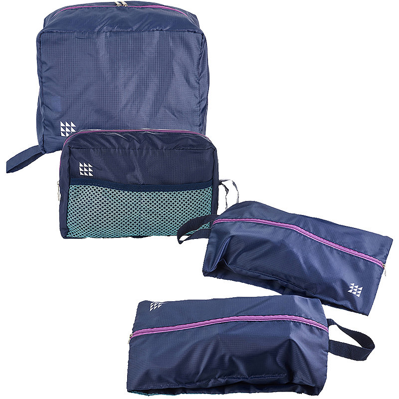 Travel Laundry Waterproof Shoe Bag Zipper Pouch Shoe View Window Storage Bags