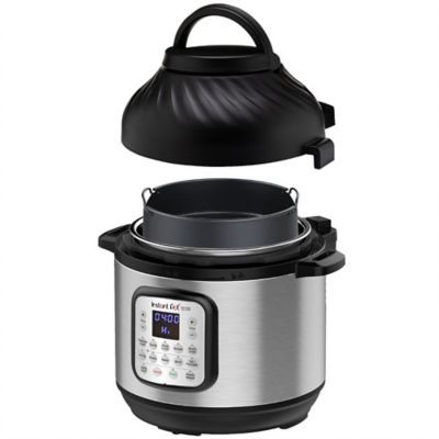 Instant Pot Duo 7-in-1 Electric Pressure Cooker, 6 qt, 5.7 Litre, 1000 W, Brushe