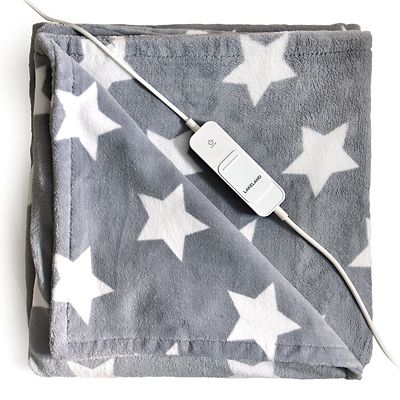 Lakeland Soft & Thick Star Heated Throw Lakeland