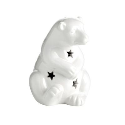 Ceramic Polar Bear LED Light Christmas Decoration image(2)