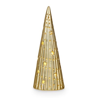 3 LED Ceramic Tree Lanterns Christmas Decoration image(3)