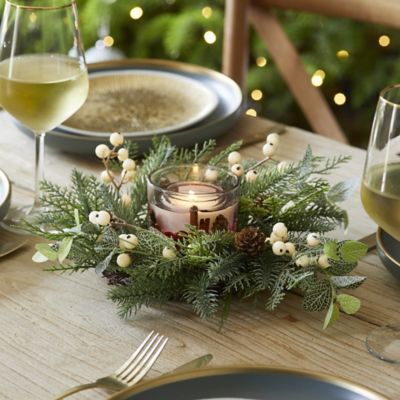 Festive Foliage Centrepiece Christmas Decoration image(2)