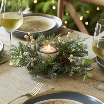 Festive Foliage Centrepiece Christmas Decoration image(3)