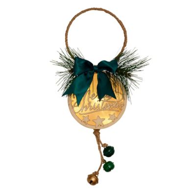 LED Jingle Bells Door Hanger Christmas Decoration Lakeland