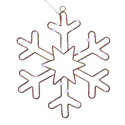 Large LED Hanging Snowflake Christmas Decoration image(3)