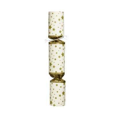 6 Fill-Your-Own Gold Star Christmas Crackers image(4)