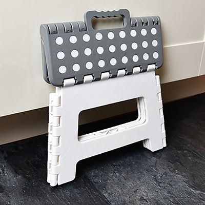 Folding Step Stool – Grey  image(3)