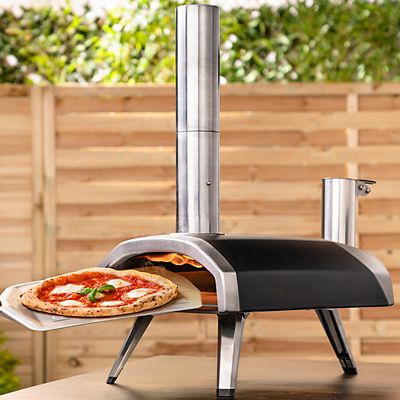 Ooni Fyra Wood-Fired Outdoor Pizza Oven UU-POAD00 with 10kg Wood Pellets and Cookbook image(2)