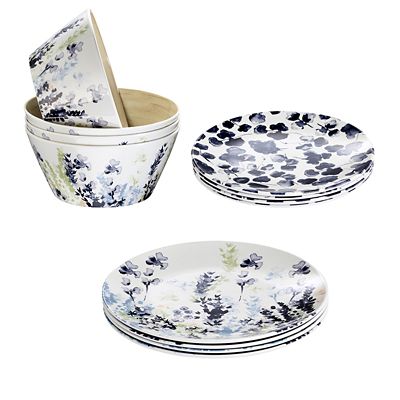 Lakeland Hana Garden Melamine 12 Piece Dining Set image(1)