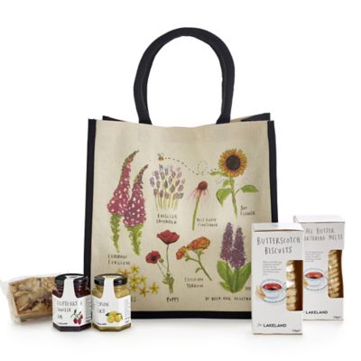 Lakeland Wildflowers Christmas Hamper Tote image(1)