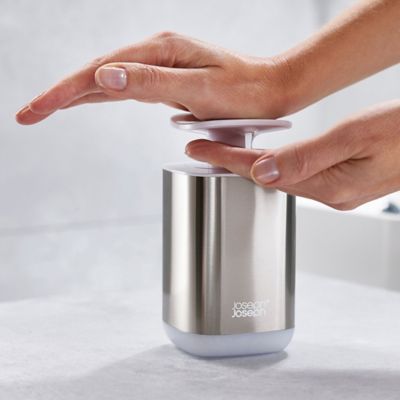 Joseph Joseph Presto Steel Hygienic Soap Dispenser 350ml image(2)