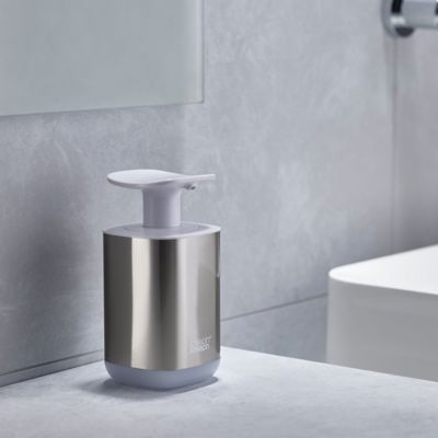 Joseph Joseph Presto Steel Hygienic Soap Dispenser 350ml image(3)