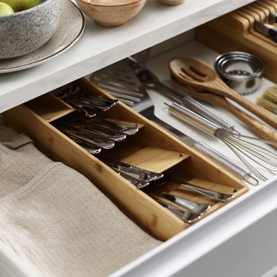 Joseph Joseph Drawerstore Bamboo Compact Cutlery Organiser image(3)