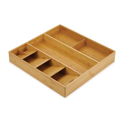 Joseph Joseph Drawerstore Bamboo Compact Cutlery & Utensil Organiser image(1)