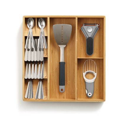 Joseph Joseph Drawerstore Bamboo Compact Cutlery & Utensil Organiser image(5)