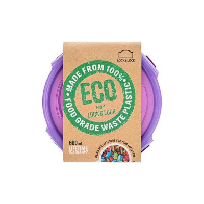 LocknLock Eco Round Food Storage Container 600ml image(8)