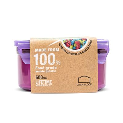 LocknLock Eco Round Food Storage Container 600ml image(9)