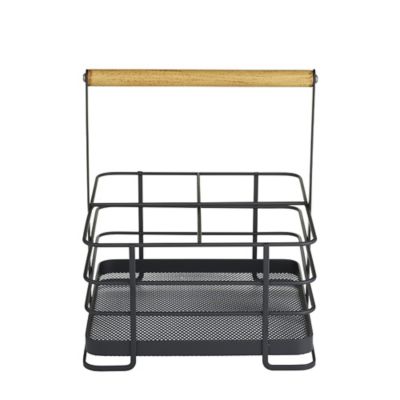 Lakeland Black Mesh Metal Milk Bottle Holder - (Image 4)