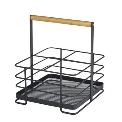 Lakeland Black Mesh Metal Milk Bottle Holder image(6)