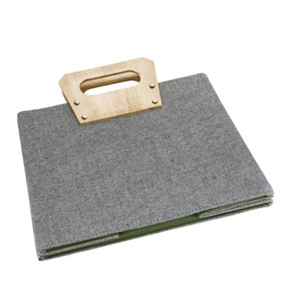 Lakeland Foldable Basket with Bamboo Handles image(4)