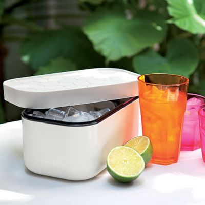 Lékué Ice Cube Box Tray - White image(2)
