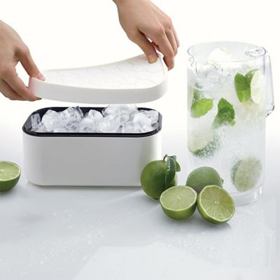 Lékué Ice Cube Box Tray - White image(5)