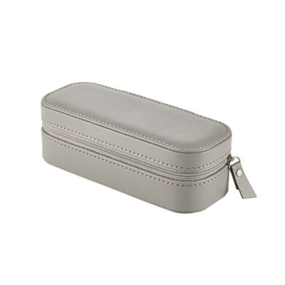 Dark Grey Faux Leather Travel Jewellery Case image(3)