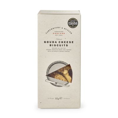Cartwright & Butler Gouda Cheese Biscuits 85g Lakeland