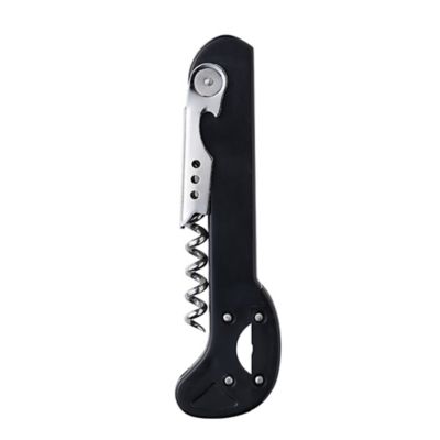 Zyliss Stainless Steel Bottle Opener/Corkscrew with rubber grips