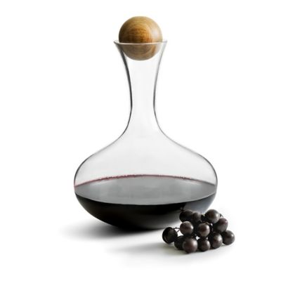 Sagaform Nature Wine Carafe with Oak Stopper – 2 L image(1)