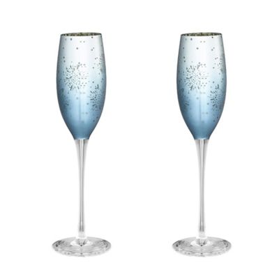 2 Aurora Champagne Flutes - 250ml image(1)