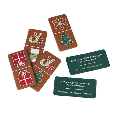 Christmas Dominoes with Jokes Table Game image(3)