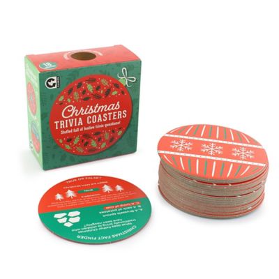 Christmas Trivia Coasters Table Game Lakeland