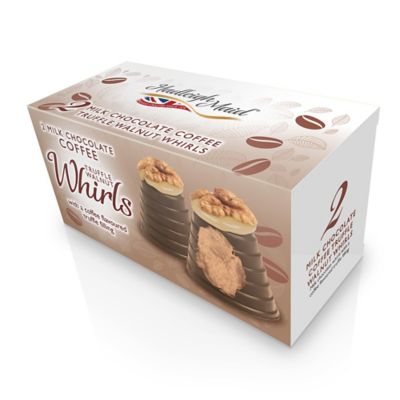 2 Milk Chocolate Coffee Truffle Walnut Whirls 90g image(2)