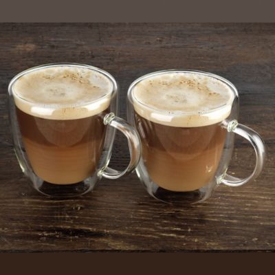 2 Lakeland Double-Walled Glass Cups 300ml image(5)