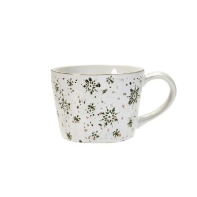 lakeland christmas snowflake mug 300ml lakeland