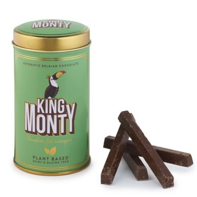King Monty Vegan Chocolate Hazelnut Crunch Sticks – 130g image(1)