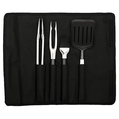 Cooking On Your Cobb Recipe Cookbook and 4 Piece Utensil Bundle - (Image 2)