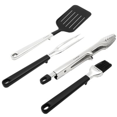 Cooking On Your Cobb Recipe Cookbook and 4 Piece Utensil Bundle - (Image 4)