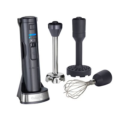Cuisinart 3-in-1 Cordless Hand Blender Midnight Grey CSB300BU