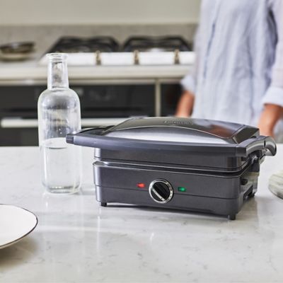 Cuisinart 2-in-1 Grill and Sandwich Maker Midnight Grey GRSM4U image(10)