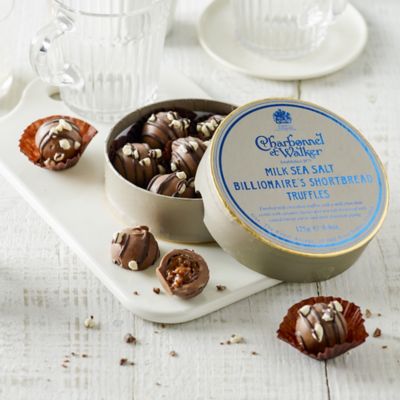 Charbonnel et Walker Milk Sea Salt Billionaire’s Shortbread Truffles 125g image(2)