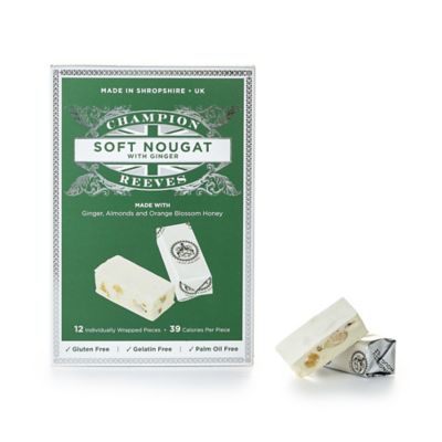 12pcs Soft Nougat with Ginger and Almonds 144g image(1)