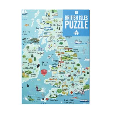 Talking Tables British Isles Tourism Map Jigsaw Puzzle – 1000 pieces image(1)