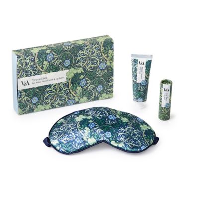 V&A Travel Gift Set - Eye Mask, Hand Cream and Lip Balm image(1)