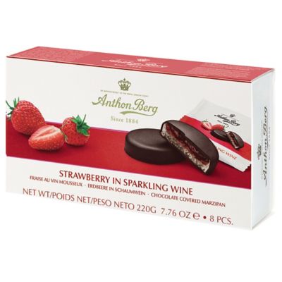 Strawberry in Sparkling Wine Chocolate-Covered Marzipan 220g image(2)