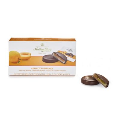 Apricot in Brandy Chocolate-Covered Marzipan 220g image(1)