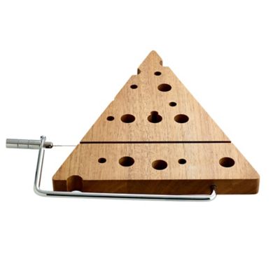 Wedge-Shaped Cheeseboard with Cutting Wire image(2)